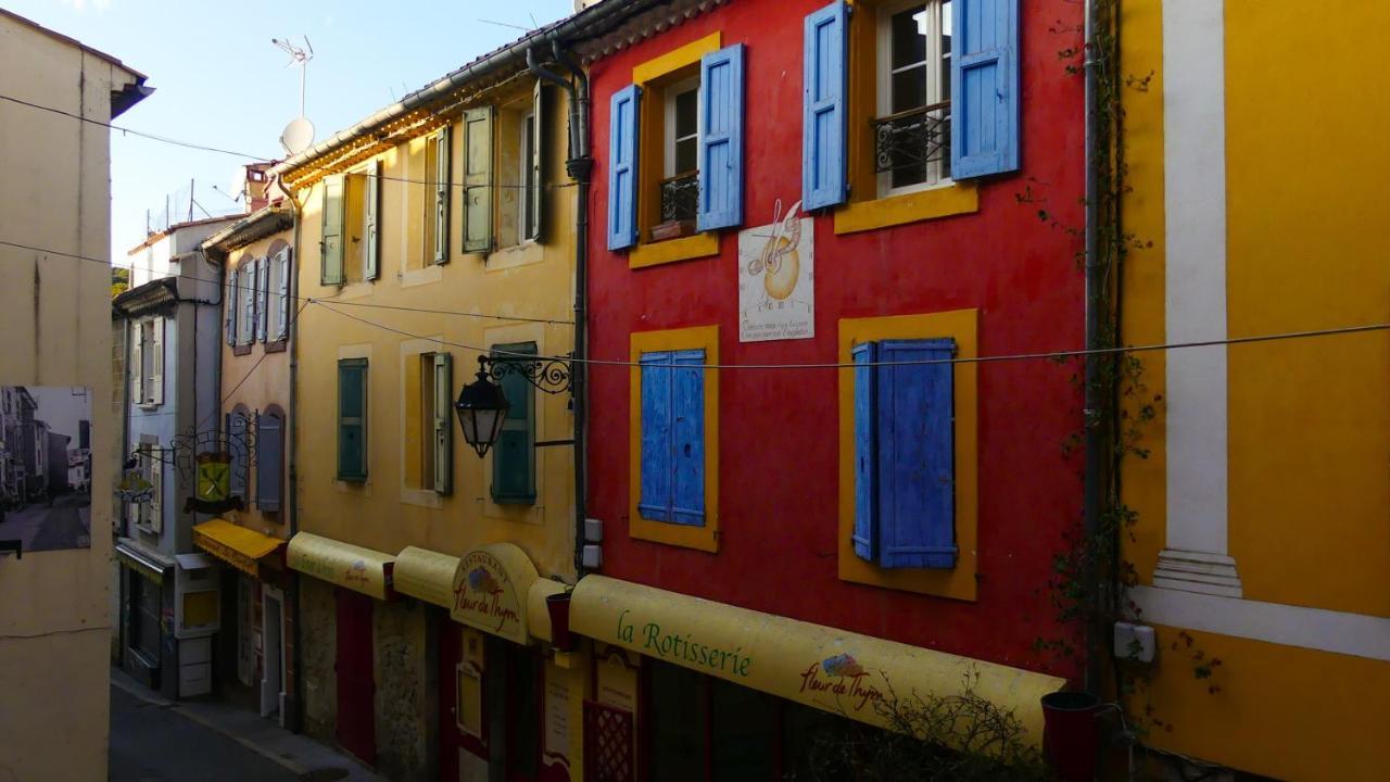 Studio Lironsd'Elle - Coeur Du Village Gréoux-les-Bains Esterno foto
